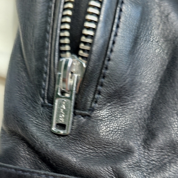 BLK DNM Black Leather Jacket - Picture 14 of 16